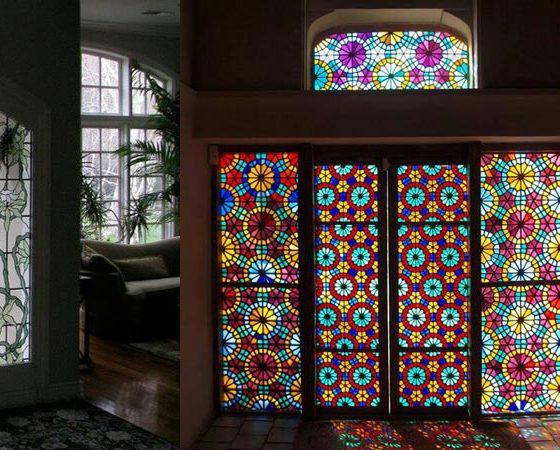 فروش شیشه رنگی ساختمان در اصفهان