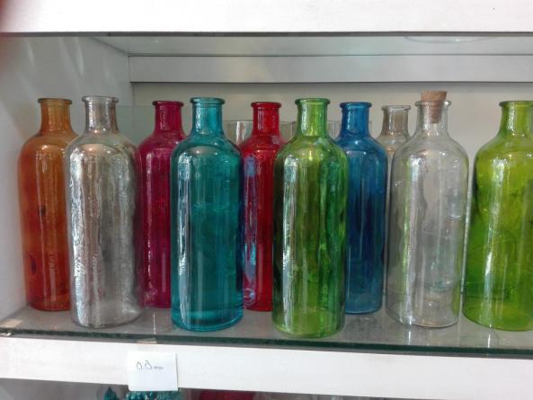 میزان محبوبیت بطری شیشه ای رنگی