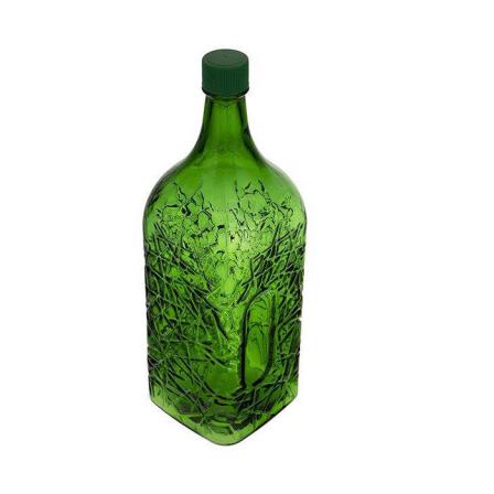 بازار صادرات بطری سبز چهارگوش